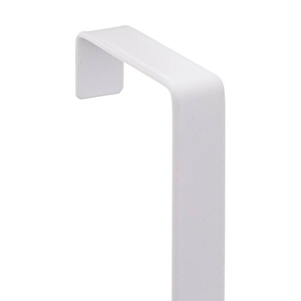 5 FIVE SIMPLY SMART - Porte-serviettes de porte 5 accroches en métal Blanc et Bambou - large