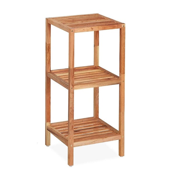 NATUREL - Etagère sur pied Naturel Home 36x79x36 cm, bois  (HOMEREG3) - large
