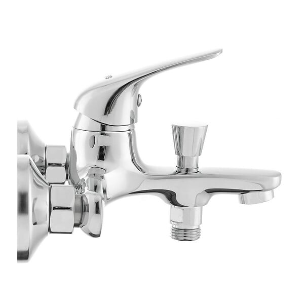 SIKO - S-Line Pro mitigeur de baignoire mural à levier 150 mm, chrome (SIKOBSLPRO222) - large
