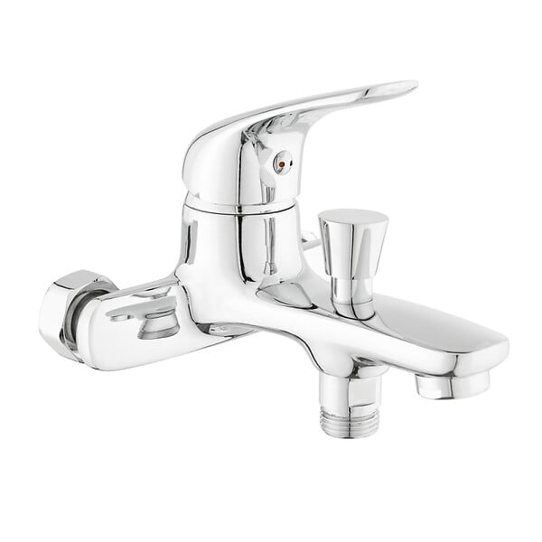 SIKO - S-Line Pro mitigeur de baignoire à levier 100 mm, chrome (SIKOBSLPRO22210) - large