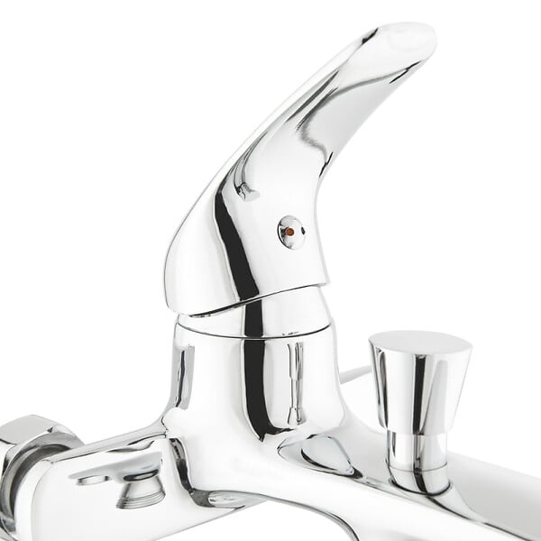 SIKO - S-Line Pro mitigeur de baignoire à levier 100 mm, chrome (SIKOBSLPRO22210) - large