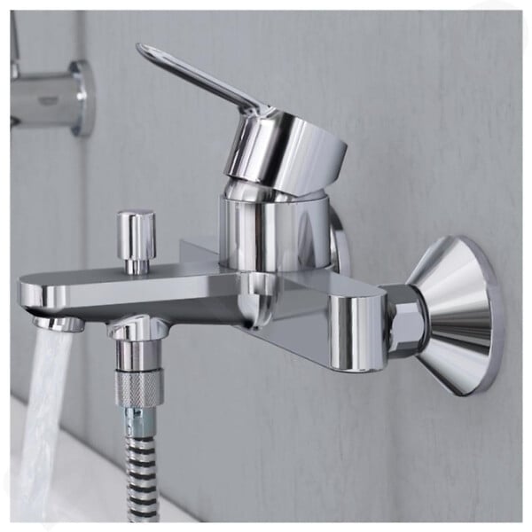 GROHE - Mitigeur monocommande 1/2'' bain/douche, Chrome (MitigeurBD1) - large