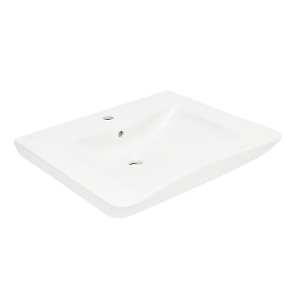 VITRA - Lavabo blanc (PMR) - Dimensions : 650 x 560 - couleur : blanc - large