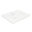 VITRA - Lavabo blanc (PMR) - Dimensions : 650 x 560 - couleur : blanc - vignette