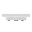 SWISS AQUA TECHNOLOGIES - Brevis Lavabo suspendu avec trou pour robinetterie au milieu, 50,5x40x14cm (SATBRE5040S) - vignette