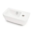 VITRA - Vitra  Integra Lave-mains 37x22 cm avec trou pour robinetterie sur la droite, Blanc (7091-003-0029) - vignette