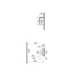VITRA - Vitra  Integra Lave-mains 37x22 cm avec trou pour robinetterie sur la droite, Blanc (7091-003-0029) - vignette