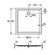 GROHE - Grohe receveur de douche 100x100cm acrylique blanc (39300000) - vignette