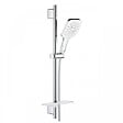GROHE - Ensemble VITALIO SMARTACTIVE GROHE 26596000 130 CUBE - douchette 3 jets + barre 60 cm + flexible 175 cm - chrome - vignette