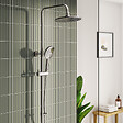 VITRA - Colonne bain douche thermostatique Aquaheat Joy 220 + Nettoyant Briochin - vignette
