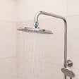 AURLANE - Colonne de douche Thermostatique finition Chrome 133x26x52 cm - MOLLY CHROME - vignette