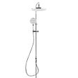 SWISS AQUA TECHNOLOGIES - Swiss Aqua Technologies Set de douche, douchette 3 jets, barre avec curseur, tête de douche XXL 254 mm intégrée, Chrome SATPIPET - vignette