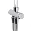 SWISS AQUA TECHNOLOGIES - Swiss Aqua Technologies Set de douche, douchette 3 jets, barre avec curseur, tête de douche XXL 254 mm intégrée, Chrome SATPIPET - vignette