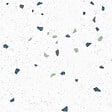 99DECO - Lot de 2 panneaux de douche en PVC (90x220 & 120x220 cm) + profilés blanc - Terrazzo Mineral - Multicolore - vignette