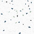 99DECO - Lot de 2 panneaux de douche en aluminium (90x220 & 120x220 cm) + profilés blanc - Terrazzo Mineral - Multicolore - vignette