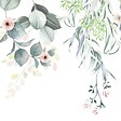 99DECO - Lot de 2 panneaux de douche en PVC (90x220 & 120x220 cm) + profilés blanc - Flowers in Rain - Multicolore - vignette