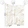 99DECO - Lot de 2 panneaux de douche en aluminium (90x220 & 120x220 cm) + profilés blanc - Lamnar - Noir - vignette
