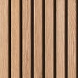 99DECO - Pack 2 panneaux de douche en aluminium Marron effet Bois Japandi + 3 profilés Noirs - 99deco - 1 panneau de 90x220 cm et 1 panneau de 120x220 cm - vignette