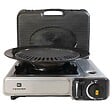 KEMPER - Barbecue gaz Grill 2en1 Réchaud gaz piézo 2200 W + 8 cartouches gaz butane KEMPER - vignette