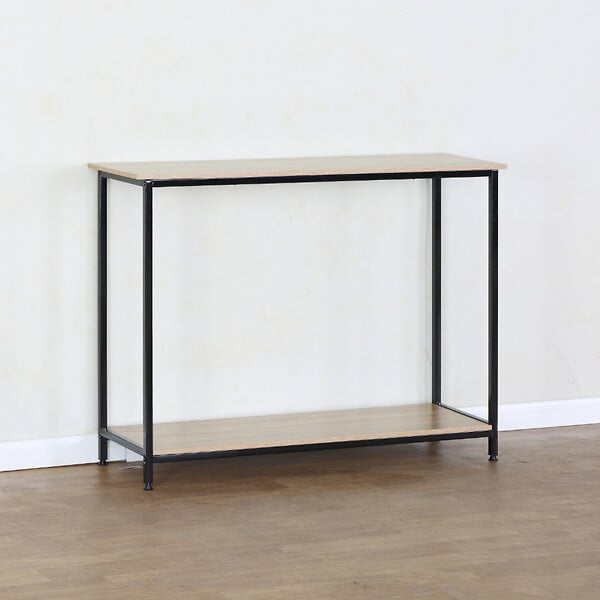 CONCEPT USINE - Console rectangle 106x35cm bois DOORA - large
