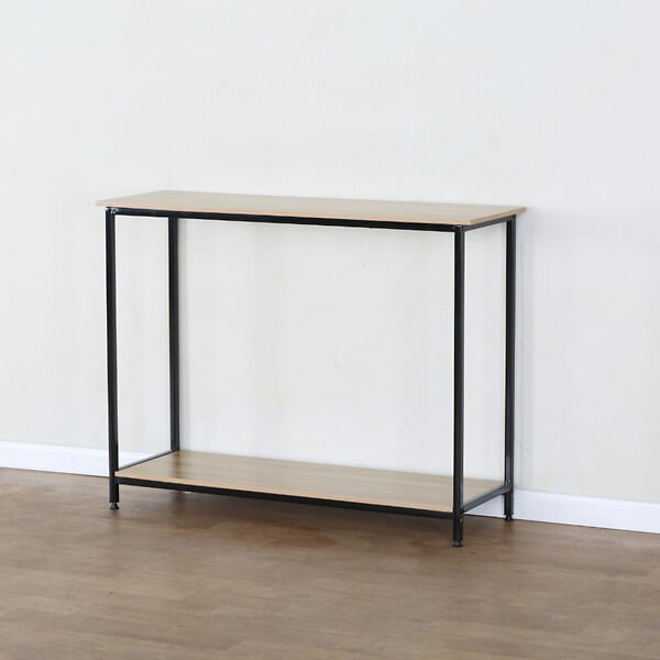 CONCEPT USINE - Console rectangle 106x35cm bois DOORA - large
