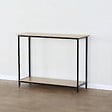 CONCEPT USINE - Console rectangle 106x35cm bois DOORA - vignette