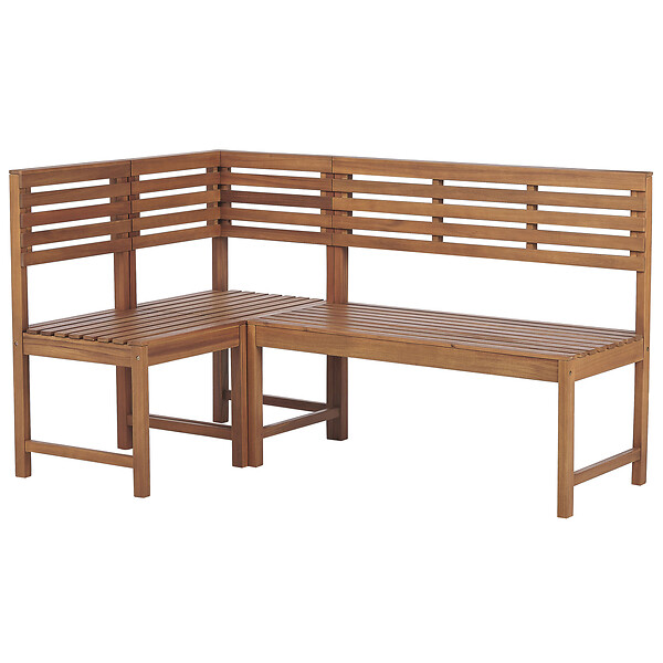 BELIANI - Ensemble de terrasse 4 places TREIA Acacia Marron - large