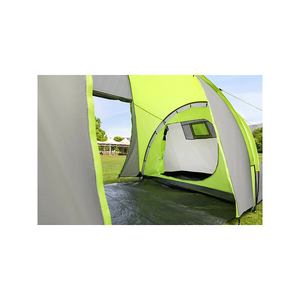 KINGCAMP - Tente de camping familiale 4 places Temi - Dimensions : 500 x 220 x 200 cm - large