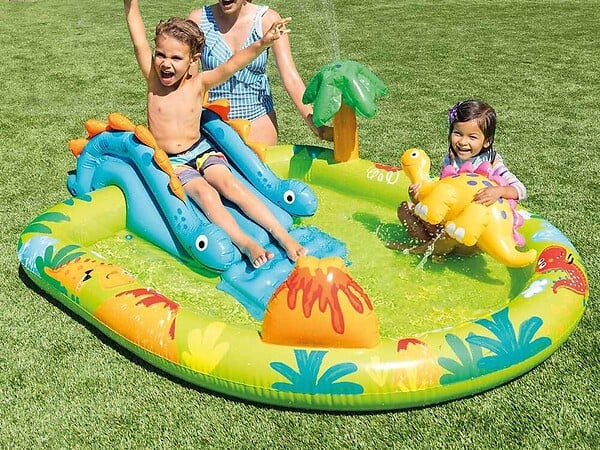 INTEX - Aire de jeux gonflable Petit Dino - Intex - large