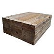 VINUOVO - Pack 21 Lames terrasse bois autoclave  60 x 14,5 x 2,7 cm (Long.x larg. x épaisseur)  1 côté lisse / 1 rainuré - vignette