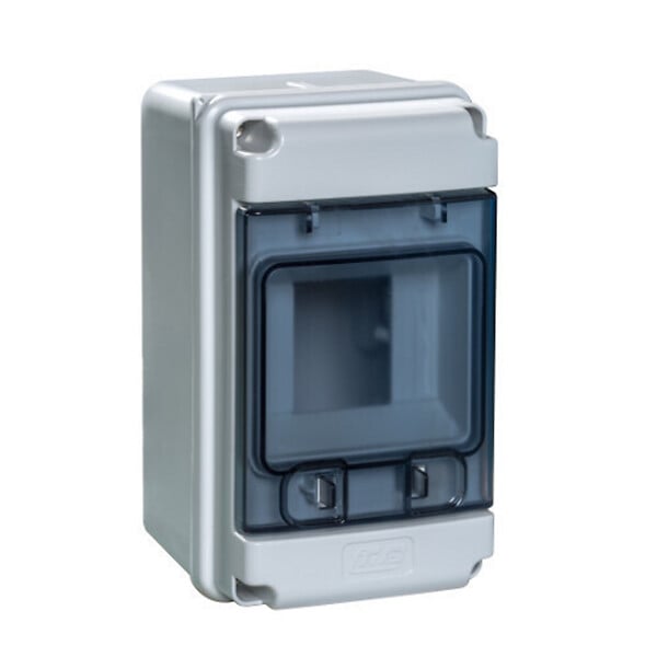 IDE - IDE COFFRET DE DISTRIBUTION ETANCHE IP65 ECOLOGY 1X4 MODULES SANS BORNIER DE TERRE - large