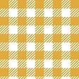 99DECO - Fond de hotte en aluminium - motif vichy orange - 70x90 cm - vignette