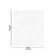 99DECO - Fond de hotte en aluminium - motif terrazzo blanc et terracotta - 70x60 cm - vignette