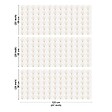 99DECO - Crédence cuisine en aluminium - art déco blanc 360x50 cm (en 3 bandeaux) - vignette