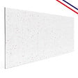 99DECO - Crédence cuisine en aluminium - motif terrazzo blanc et terracotta - 200x20 cm (en 2 bandeaux) - vignette