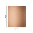 99DECO - Fond de hotte en aluminium - effet industriel cuivre - 70x60 cm - vignette