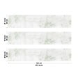 99DECO - Crédence cuisine en aluminium - effet marbre vert - 300x20 cm (en 3 bandeaux) - vignette