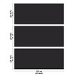 99DECO - Crédence cuisine en aluminium - effet ardoise gris RAL7016 - 360x50 cm (en 3 bandeaux) - vignette