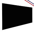 99DECO - Crédence cuisine en aluminium - essentiel noir - 300x20 cm (en 3 bandeaux) - vignette