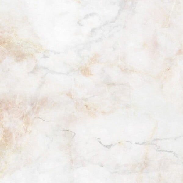 99DECO - Crédence cuisine en aluminium - effet marbre beige - 200x20 cm (en 2 bandeaux) - large
