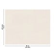 99DECO - Fond de hotte en aluminium - motif sable beige - 70x90 cm - vignette
