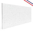 99DECO - Fond de hotte en aluminium - motif terrazzo blanc et vert - 70x60 cm - vignette