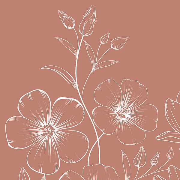 99DECO - Lot de 2 panneaux de douche en PVC (90x220 & 120x220 cm) + profilés blanc - Charme - Blanc et Terracotta - large