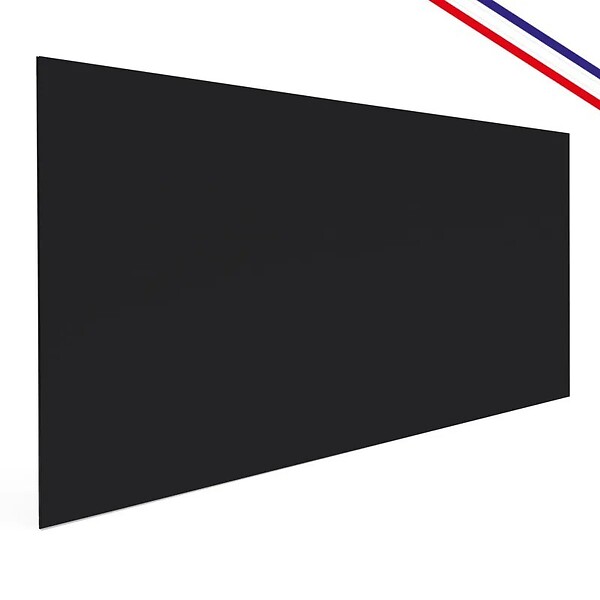 99DECO - Crédence cuisine en aluminium - effet ardoise gris RAL7016 - 300x20 cm (en 3 bandeaux) - large
