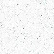99DECO - Crédence cuisine en aluminium - motif terrazzo blanc et vert - 200x20 cm (en 2 bandeaux) - vignette