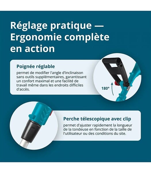 KONNER SOHNEN - Coupe-bordures à batterie sans batterie ni chargeur Könner & Söhnen KS GT-20V - large