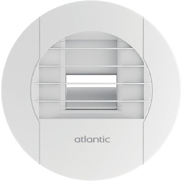 ATLANTIC - Bouche hygro Cuisine 1045135 piles bouton poussoir D125 griffes - large