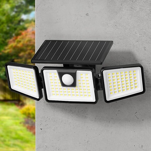 LUMISKY - 4 Projecteurs solaires sensor FALCON 800LM - large