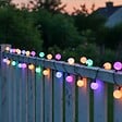 LUMISKY - Guirlande solaire BILLY RGB 100 globes 10.9M - vignette
