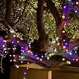 LUMISKY - Guirlande solaire BILLY RGB 100 globes 10.9M - vignette